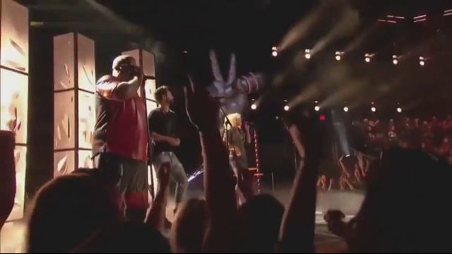 Christina Aguilera (Coaches Perfomance) - I Love Rock Roll