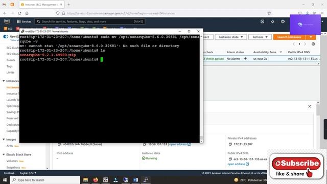 Install and Configure SonarQube 8 On EC2 Instance Redhat in Hindi | Tutorial смотреть онлайн