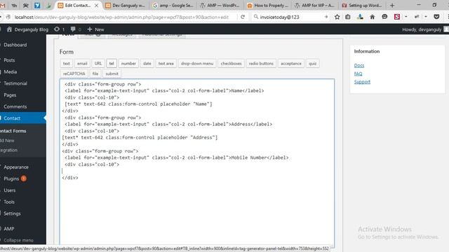 Wordpress AMP Plugin Installation and wordpress theme development смотреть онлайн