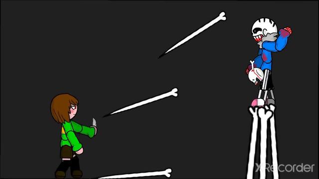 insanity sans VS chara смотреть онлайн
