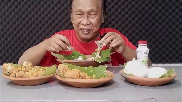 Mukbang ASM Ayam Geprek Sambal Matah Level 80++ Auto Dower wkwkwk смотреть онлайн