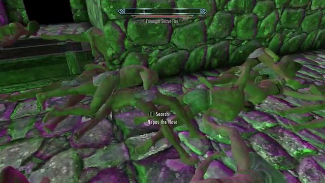TES V Skyrim: Where dead people go to (Weird, Scary Bug/Easter Egg) смотреть онлайн
