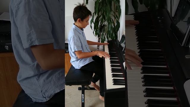 1950's Rock And Roll Piano        #rockandroll  #pianosolo  #pianokids #piano