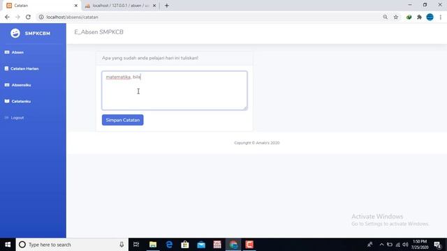 Source code aplikasi absensi online siswa, dengan codeigniter dan bootstrap смотреть онлайн
