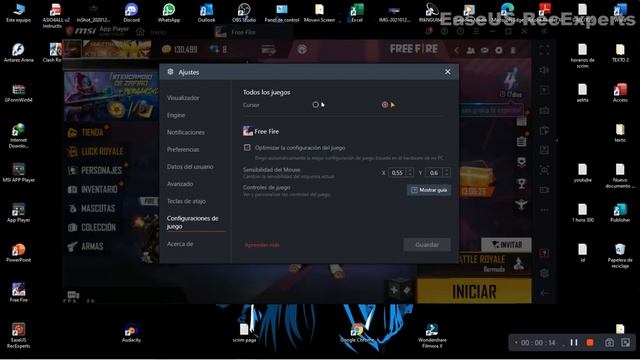 ?COMO CONFIGURAR SENSIBILIDAD MOUSE EN MSI APP PLAYER FREE FIRE ?2021✔️ LA MEJOR CONFIGURACIÓN?✔️ смотреть онлайн