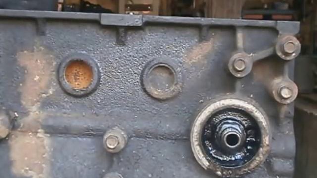 Мой способ выбивания заглушек блока ДВС. смотреть онлайн