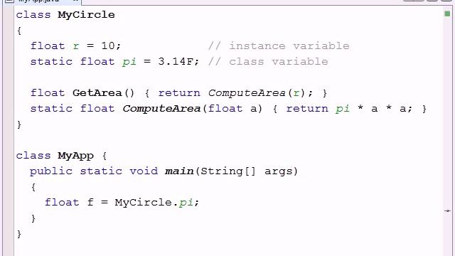 Java Tutorial - 12 - Static смотреть онлайн