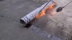 укладка рубероида