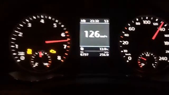 VW TIguan Stage 1 (Revotechnik chip, intercooler, downpipe, full exhaust) acceleration 0 - 180 km/h смотреть онлайн