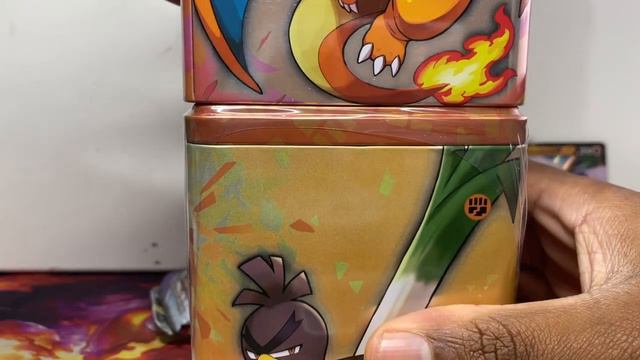 Pokemon Stacking Tins Fall 2022 OPENING! *CHARIZARD TIN* смотреть онлайн