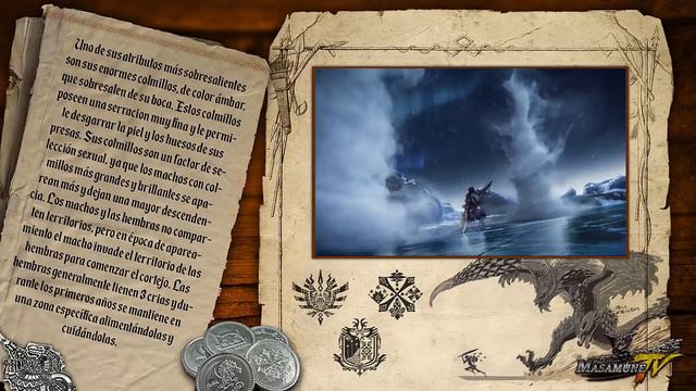 Monster Hunter Lore - Enciclopedia Gigántica - Barioth / Beriorosu / ベリオロス смотреть онлайн