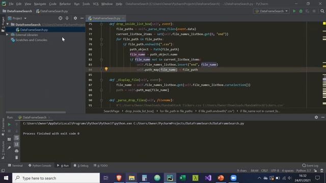 Python GUI (Tkinter) Tutorial: CSV/DataFrame Viewer - Part 6 - Display DataFrames in Treeview Widge смотреть онлайн
