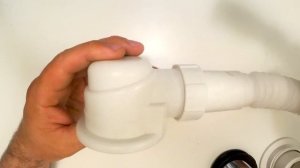 Усиленный сифон "клик-клак" для душевой кабины