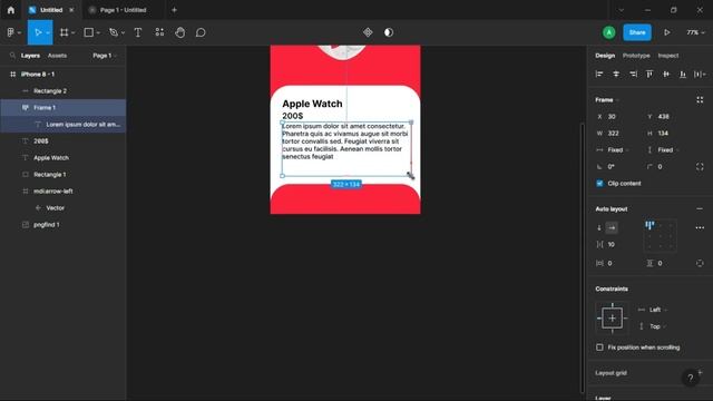 How to make simple toast message & notification in figma | figma tutorial смотреть онлайн