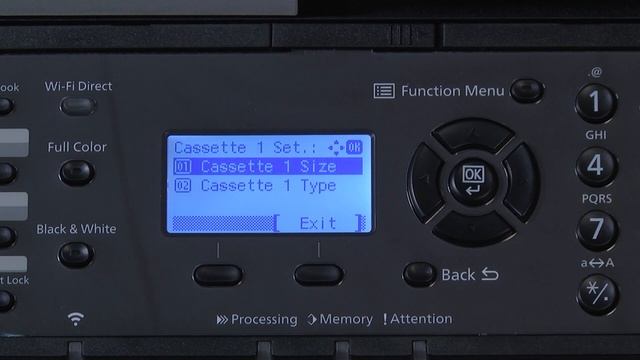 Kyocera MA2100cwfx Add Paper to the Cassette Tray смотреть онлайн