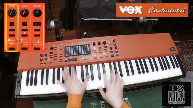 KORG / VOX Continental - sound examples - 3 of 5 - E PIANO @KorgOfficial смотреть онлайн
