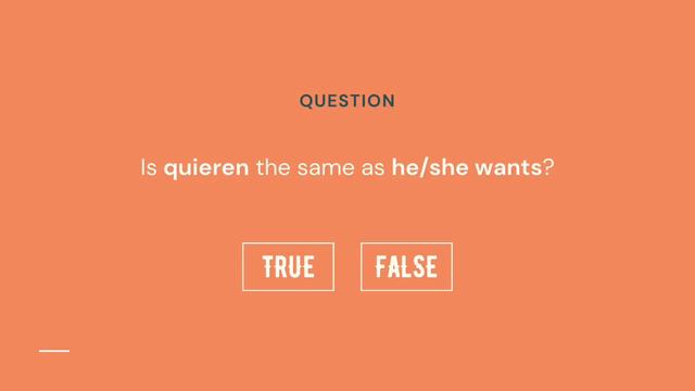 TO WANT- QUERER: Spanish Irregular Verb Conjugation Quiz | Present Tense Verb Conjugation Practice смотреть онлайн