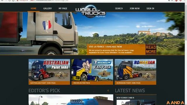 Cтавим номера в ETS 2 смотреть онлайн