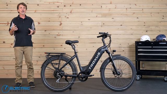 Troxus Trax Review | One of the Largest Single Batteries on an E-Bike! смотреть онлайн