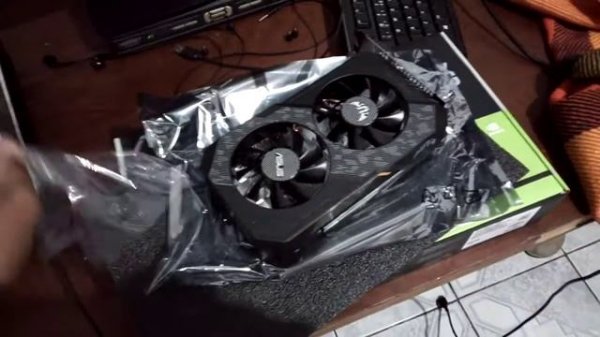 Placa de Vídeo ASUS TUF Gaming NVIDIA GeForce GTX 1660 SUPER, 6GB GDD Unboxing. Terabyte part 2