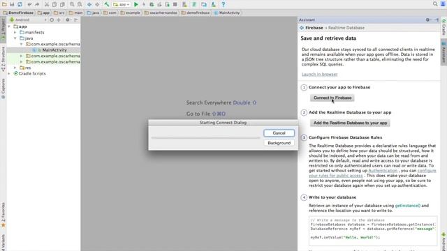 Conectando con firebase смотреть онлайн