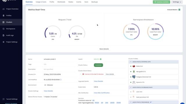 Demo | Spectro Cloud Palette - Kubernetes-as-a-Service смотреть онлайн