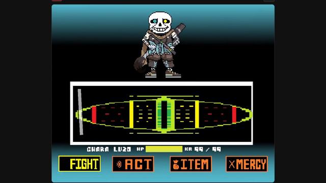 このインクサンズ、かっこよすぎる　phase1 YO! INK! sans fight　[アンダーテールAU] смотреть онлайн