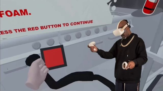 Fire Extinguisher Training VR Meta Quest 2 AppLab @June1billion смотреть онлайн