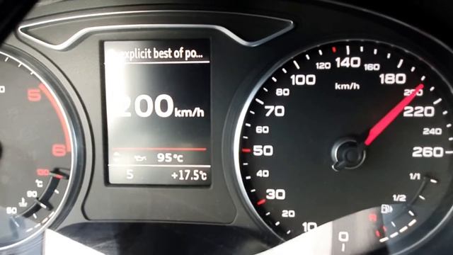 Audi A3 8V 2.0TDI REVO STAGE 1 100-240km/h смотреть онлайн