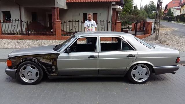 Mercedes W126 S420 Air Ride
