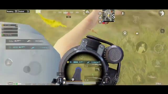 God level sniping in bgmi | solo vs squad fight in last zone смотреть онлайн