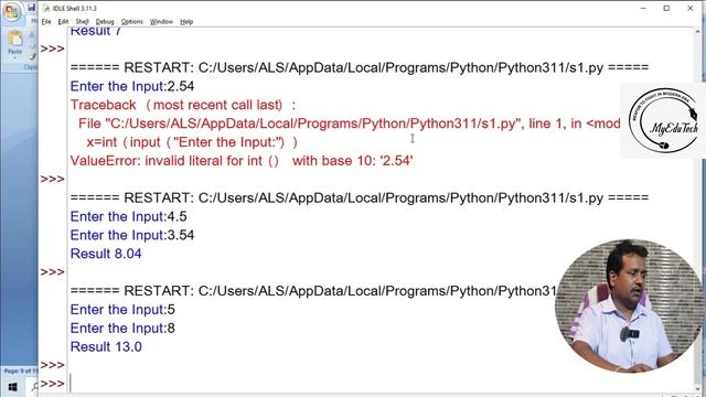 Python Tutorial Variables, Dynamic Typing, User Input and Constant | पाइथन प्रोग्रामिंग смотреть онлайн