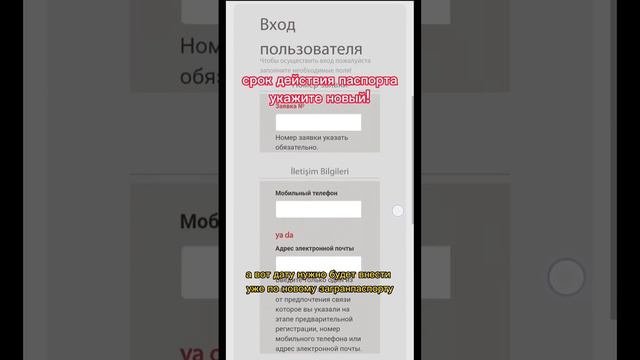 Как заполнить заявку на продление ВНЖ по новому паспорту #мерсин #турция #жизньвтурции #море смотреть онлайн
