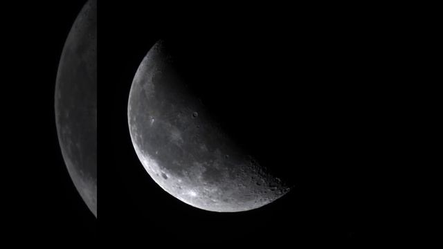 Moon with Svbony SV503 70F6 telescope, 2022\01\26, 04:57 смотреть онлайн