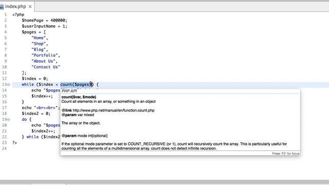 PHP5, HTML & CSS Web Project | Iterating through Arrays with While & Do-While Loops | Part-29 смотреть онлайн