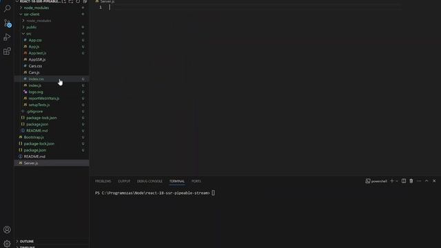 Implement server-side rendering (SSR) in React 18 using Pipeable Stream in NodeJS – step by step смотреть онлайн