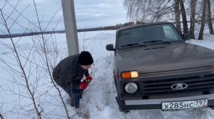 На Ниве в сугроб