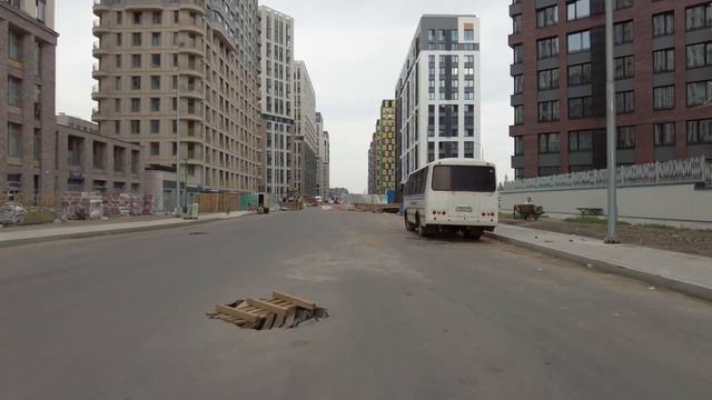 Moscow walk. Residential complex "Nagatino I land" смотреть онлайн
