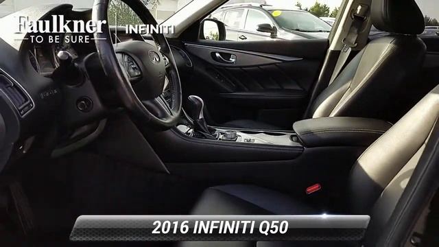 Certified 2016 INFINITI Q50 3.0t Premium, Mechanicsburg, PA GM341485 смотреть онлайн
