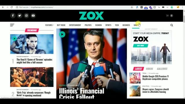 News Website WordPress Templates | Zox News GPL Theme ? | News Templates Download For Free ? смотреть онлайн