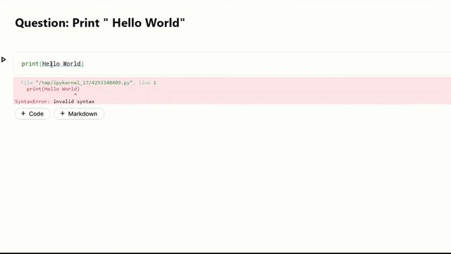 001.Python | Print Function | Hello World | Simplest Code смотреть онлайн