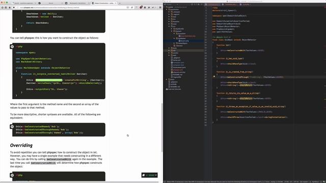 Building Symfony Application Experiment - 017 - Using phpspec & Finish Testing UUID VO (part 3) смотреть онлайн