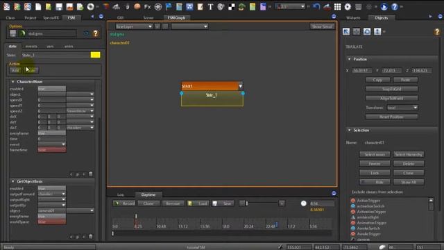S2EngineHD основа создания Персонажа. Вектора, переменные и движение