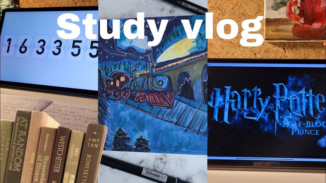 Study Vlog, несколько дней из моей жизни