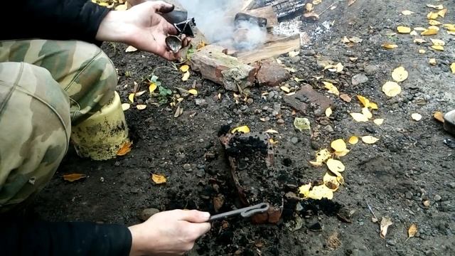 Отливаем колокольчик. Первая плавка в рамках реализации проекта. смотреть онлайн