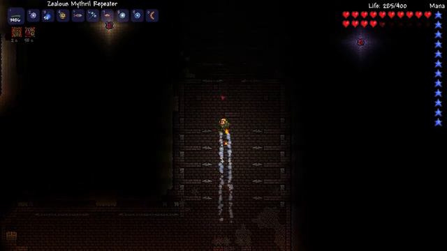 Terraria Modded: The Story of Red Cloud (Blind) [HD] - Ep. 28 смотреть онлайн