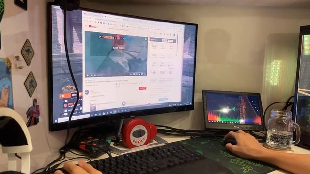 Unboxing a 10.1 Inch Mini Monitor | Dual Monitor Gaming Setup смотреть онлайн