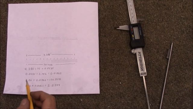 Easy Calculations For Knurling