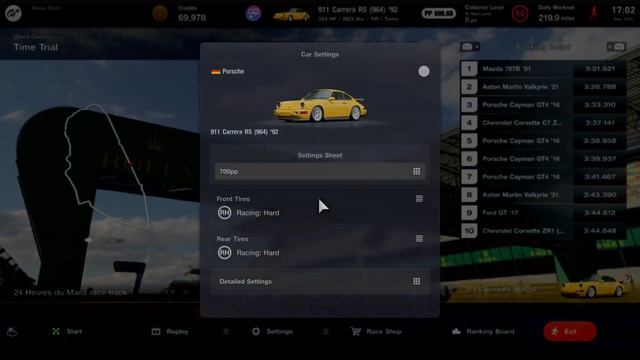 [Gran Turismo 7] 911 Carrera RS 964'92 959 engine swap tunes смотреть онлайн