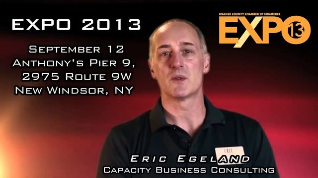 Expo 2013 Testimonial: Eric Egeland (Capacity Consulting) смотреть онлайн
